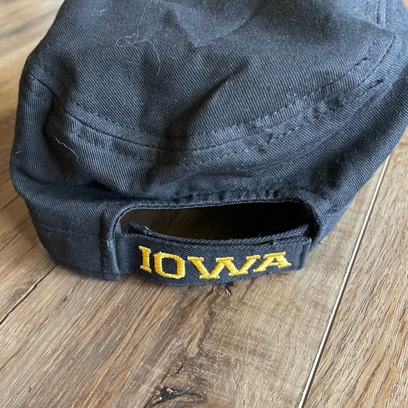 Vintage Iowa hawkeye athletic military army cadet hat - Picture 6 of 7